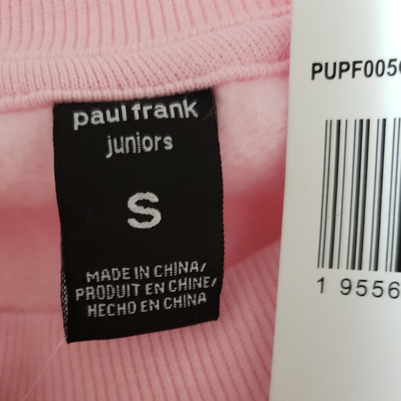 NWT Paul Frank crew neck sweatshirt - Picture 7 of 10